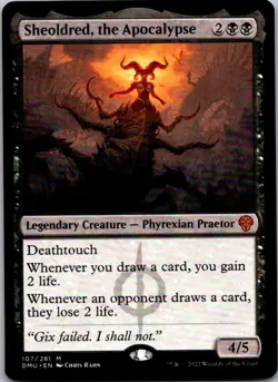 Sheoldred, the Apocalypse 107 Dominaria United Near Mint MTG - Image 1