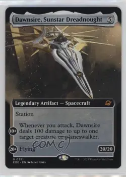 Extended Art - Dawnsire Sunstar Dreadnought Foil Magic: Edge of Eternities EOE - Image 1