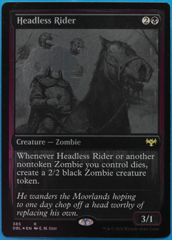 Headless Rider (Silver Screen) FOIL Innistrad: Double Feature NM (502179) - Image 1