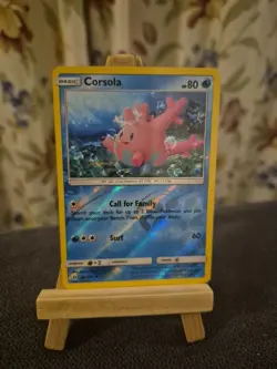 Corsola 36/149 Rev Reverse Holo Sun & Moon Base SM Pokemon NM - Image 1