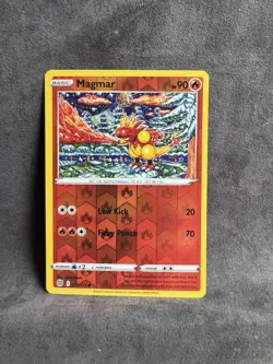 Magmar 019/172 Swsh09: Brilliant Stars Reverse Holo Pokemon TCG Near Mint - Image 1