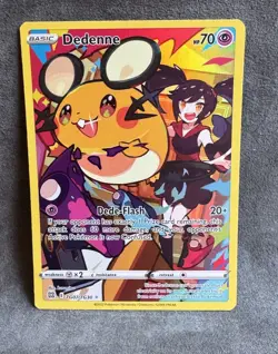 Dedenne TG07/TG30 Swsh09: Brilliant Stars Trainer Gallery Holo Pokemon TCG NM - Image 1