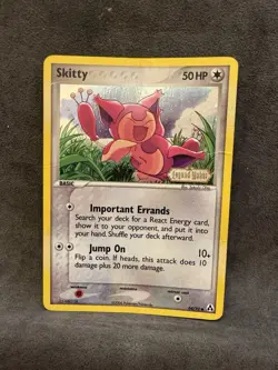 Skitty Holo 64/92 - EX Legend Maker - Stamped Foil Pokemon TCG Heavily Played - Image 1