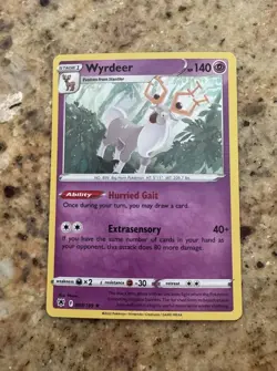 Wyrdeer 069/189 Swsh10: Astral Radiance Holo Pokemon TCG Near Mint - Image 1