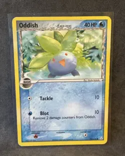 Oddish (Delta Species) 73/110 Holon Phantoms Regular Pokemon Moderately Played - Image 1