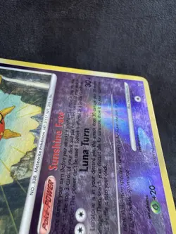Solrock 45/147 Supreme Victors Reverse Holo Pokemon TCG Heavily Played Scratched - Image 2