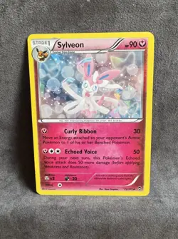 Sylveon - (XY Furious Fists) 072/111 Deck Exclusives Cracked Ice Holo Pokemon NM - Image 1