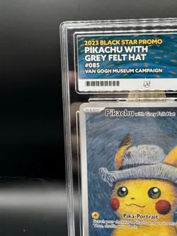 Pikachu Van Gogh Promo SVP085 ACE 10 Gem Mint - Grey Felt Hat Pokemon TCG UK - Image 2