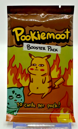Pookiemoot Booster Pack - Sealed - Derpy/Fan Art Pokemon - Image 1