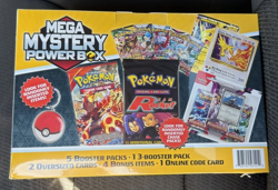 NEW! POKEMON 2025 HOLIDAY MEGA MYSTERY POWER BOX MEIJER EXCLUSIVE - Image 1