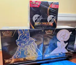 Pokemon Mega Evolutions Pokemon Center ETB Set And Enhanced Booster Box SEALED - Image 1