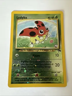 2001 Pokemon, Southern Islands, #7/18 Ledyba, Reverse Holo - Image 1