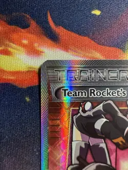 POKEMON Team Rocket’s Handiwork Full Art Ultra Rare 124/124 Fates Collide - LP - Image 2