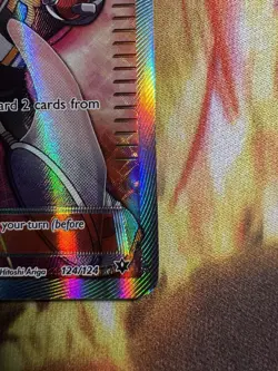 POKEMON Team Rocket’s Handiwork Full Art Ultra Rare 124/124 Fates Collide - LP - Image 5