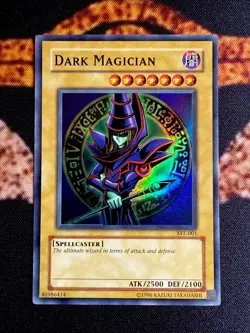 🔥 YUGIOH • DARK MAGICIAN • SUPER RARE • SYE-001 • UNLIMITED • NEAR MINT 🔥 - Image 1