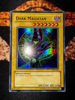 🔥 YUGIOH • DARK MAGICIAN • SUPER RARE • SYE-001 • UNLIMITED • NEAR MINT 🔥 - Image 5