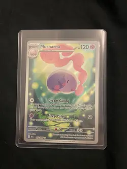 Musharna - 117/086 - Illustration Rare - Black Bolt - NM/M Pokemon Card ENGLISH - Image 1