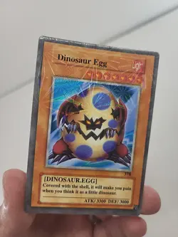 Yu-Gi-Oh! TCG Fake Card Poorly Translated Funny Holo - Ryu-Ran "Dinosaur Egg" - Image 3