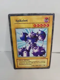 Yu-Gi-Oh! TCG Card Fake Poorly Translated Funny Holo - Spikebot - Image 1