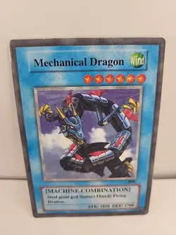 Yu-Gi-Oh! TCG Fake Card Poorly Translated Funny Holo - Metal Dragon - Image 1
