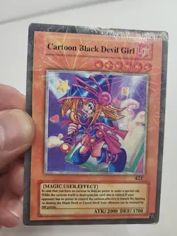 Yu-Gi-Oh! TCG Fake Card Poorly Translated Funny Holo - Toon Dark Magician Girl - Image 3
