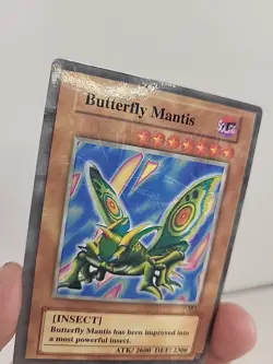 Yu-Gi-Oh! TCG Fake Card Poorly Translated Funny Holo Great Moth Butterfly Mantis - Image 3