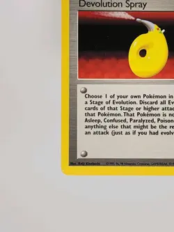 Pokemon Trainer Devolution Spray Card 72/102 Base Set Vintage 1999 Near Mint - Image 4