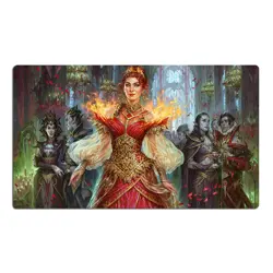 Chandra, Dressed To Kill MTG Playmat Card Game TCG CCG Gaming Play Mat Mousepad - Image 1
