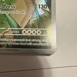 Pokemon TCG Snorlax Promo Holo Card 151 Scarlet and Violet 051 NM - Image 5