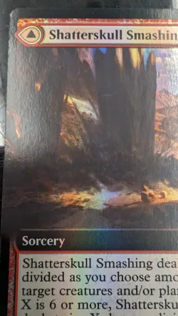 Shatterskull Smashing (Extended Art) Zendikar Rising Foil Magic Card - Image 3