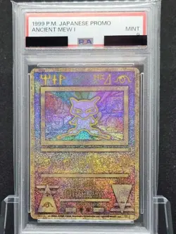 Ancient Mew Pokemon Card PSA 9 Japanese Promo Collector's Item - Image 1