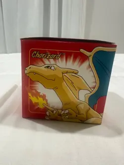 23K Gold Plated CHARIZARD Trading Card 1999 Burger King Pokemon Ball NEW SEALED - Image 2