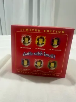 23K Gold Plated CHARIZARD Trading Card 1999 Burger King Pokemon Ball NEW SEALED - Image 4
