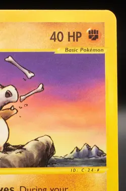 Pokemon TCG Card - Cubone 72/147 Aquapolis Common Vintage E-Reader - Image 3