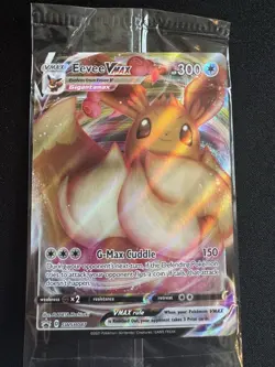 SEALED Eevee VMAX SWSH087 SWSH: Sword & Shield Promo Cards Holo SEALED - Image 1