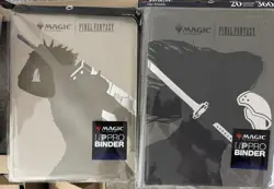 Magic the Gathering Final Fantasy Cloud And Sephiroth Ultra Pro 9-Pocket Binders - Image 1