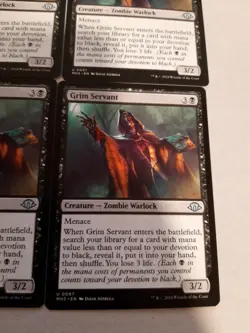 4x Mtg Modern Horizons 3 Grim Servant NM/M Magic The Gathering - Image 2