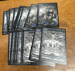 ISLAND 270 & 271 (FULL ART) X20 Innistrad: Crimson Vow VOW Magic MTG MINT LC1 - Image 1