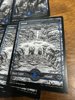 ISLAND 270 & 271 (FULL ART) X20 Innistrad: Crimson Vow VOW Magic MTG MINT LC1 - Image 2