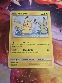 Pokemon TCG PIKACHU SM162 & MIMIKYU SM163 Sun& moon promos Near Mint ! - Image 3
