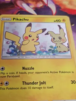 Pokemon TCG PIKACHU SM162 & MIMIKYU SM163 Sun& moon promos Near Mint ! - Image 5
