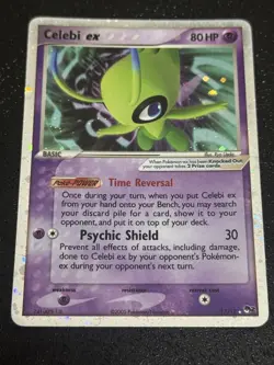 Pokemon TCG Celebi ex 17/17 - Ultra Rare - POP Series 2 Promos - Holo MP- - Image 1