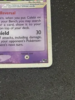 Pokemon TCG Celebi ex 17/17 - Ultra Rare - POP Series 2 Promos - Holo MP- - Image 4