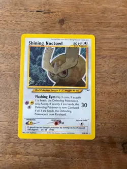 Shining Noctowl 110/105 Holo Pokemon Neo Destiny - Image 1