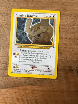 Shining Noctowl 110/105 Holo Pokemon Neo Destiny - Image 4
