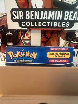2024 Pokemon Blue Vol 3 Pokedex Sticker Booster Sealed Flash Editon 25 Pack NEW - Image 4