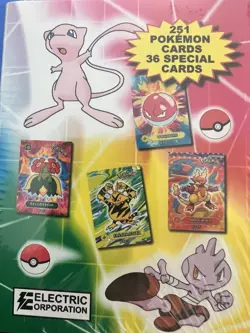Pokemon Electric Box Sealed 25 Packs From Peru - Image 4