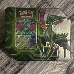 Pokemon TCG Paradox Clash Iron Leaves EX Sealed Tin Includes 5 Packs And 1 Promo - Image 1