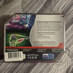 Pokemon TCG Paradox Clash Iron Leaves EX Sealed Tin Includes 5 Packs And 1 Promo - Image 2
