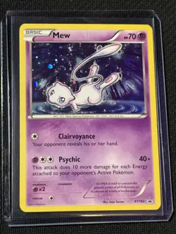 Pokemon TCG Mew XY192 Black Star Promo *Small SWIRL* - Image 1